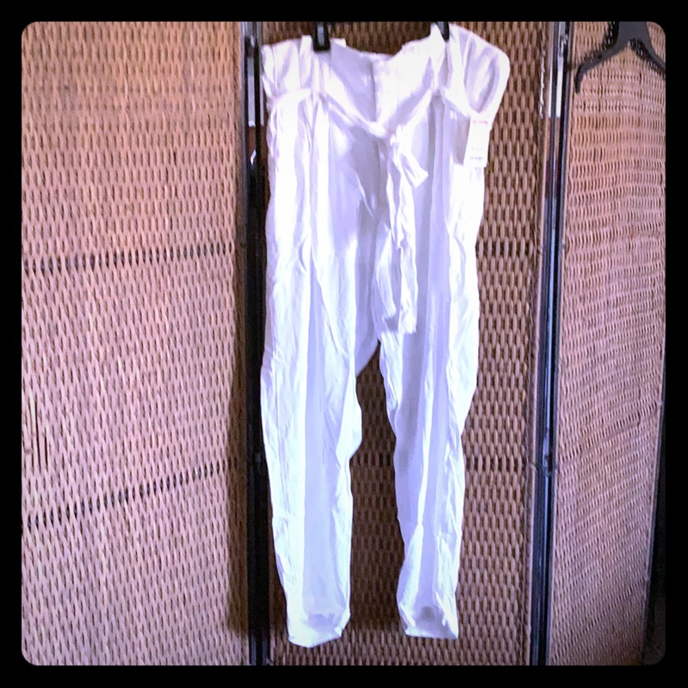 NWT Indigo rain comfy pants size 11/29 cropped?